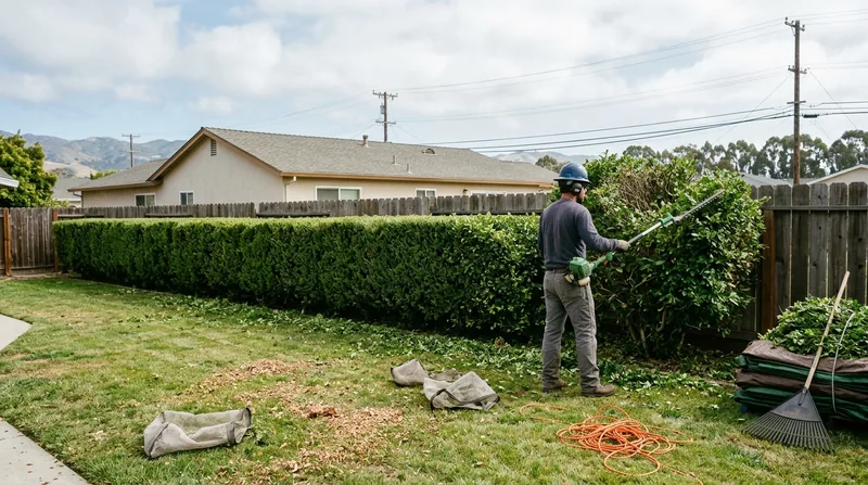 Hedge Trimming & Shrub Care Salinas